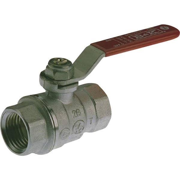 Proline 3/8 In. FIP Forged Brass Full Port Ball Valve 107-002NL - main